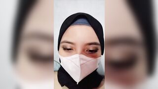 Beautiful Hijab Masturbation Wet Pussy
